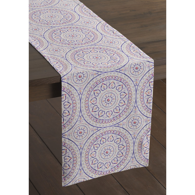 100% Cotton Table Runner, 108" L x 14.5" W