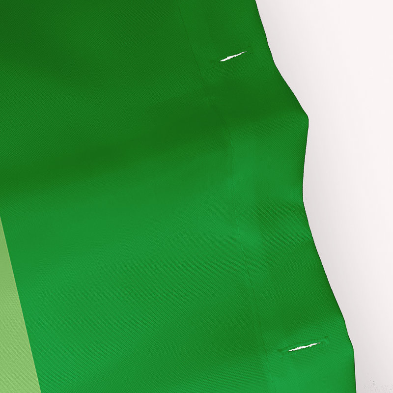 Rideau de douche durable en polyester, Vert / blanc / gris / noir