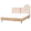 Bed Boucle LIMANTON 200 cm Beige-1264127812