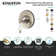 Single-Handle Three-Way Diverter Valve with Trim Kit