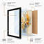 Golden Bloom Arrangement Botanical - Framed Print-695978537-695978538