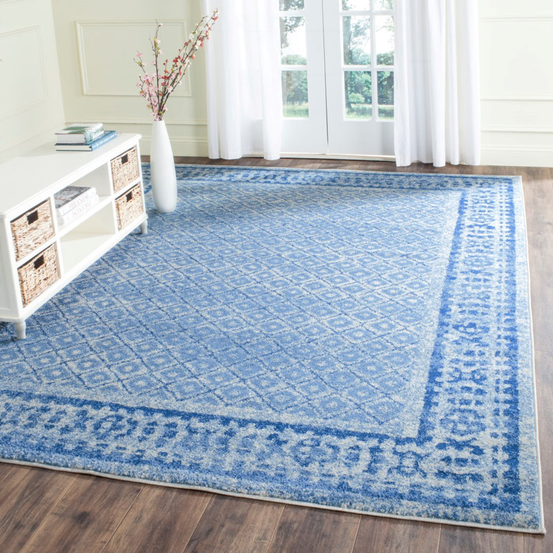 Olius Performance Geometric Rug, Rectangle 5'1" x 7'6"