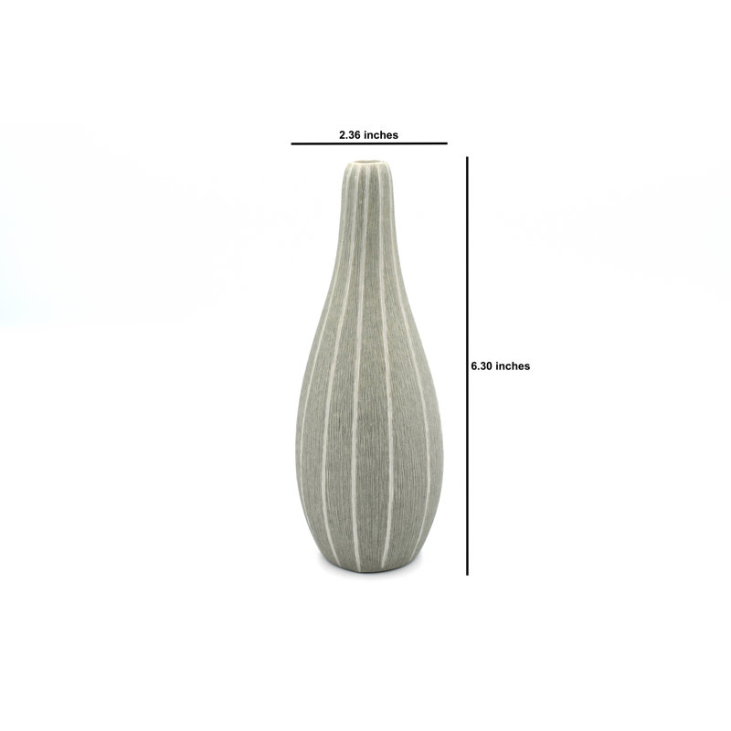 Vase de table Avianca, gris