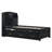 Costanzo 3 Drawers Standard Bed with Bookcase Lighted Headboard and Trundle-1827292297-1827292302