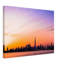 Impression sur toile de fond de la ville de Dubaï, art mural de la ville moderne, affiche de la toile de fond de la ville moderne de Burj Khalifa-1777173925-1777173924