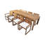 Venice 9 - Piece Solid Wood Dining Set-241648525