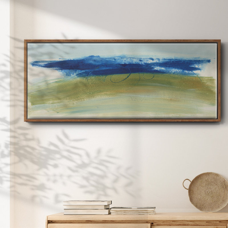 Mirages I- Framed Canvas