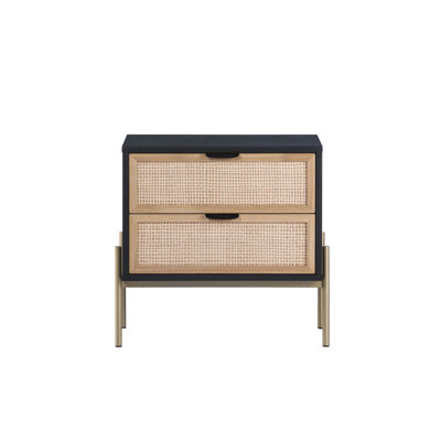 Cervando NIGHTSTAND - Black