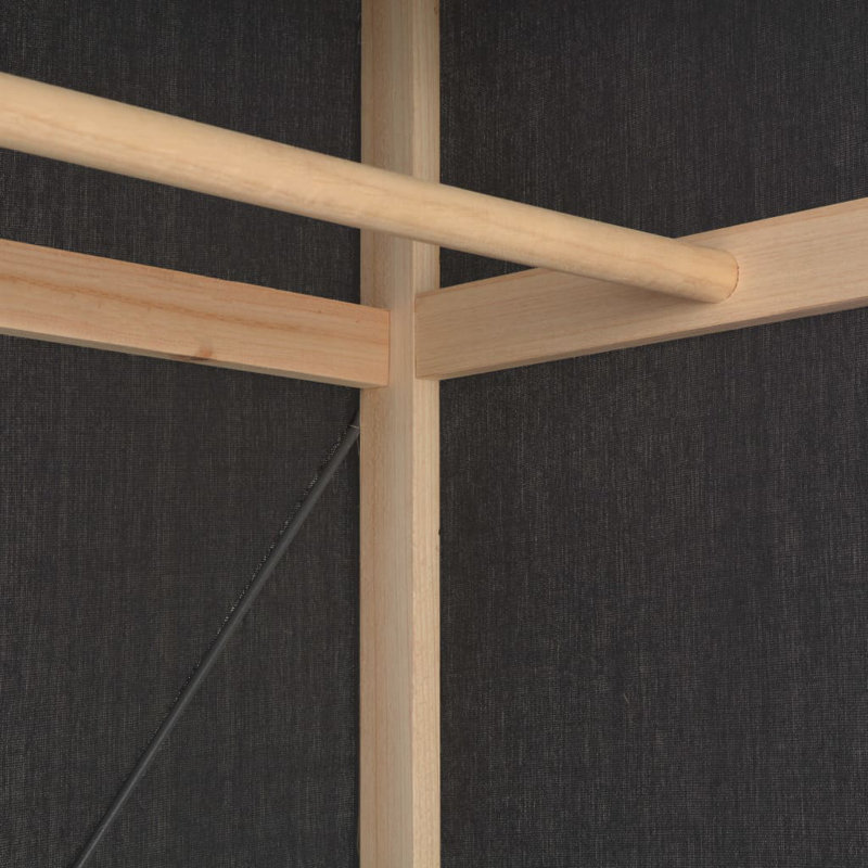 1 Door Wardrobe, Grey