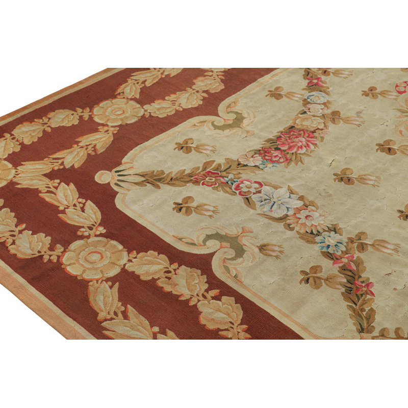 One-of-a-Kind 10'8”x13'5” Hand Knotted Area Rug