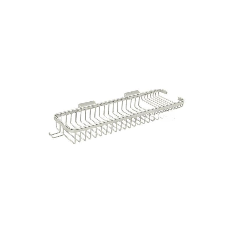 Shower Basket, Polished Nickel