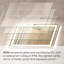 Miroir de salle de bain sans cadre à DEL 40 po x 32 po, verre trempé, miroir de salle de bain mural avec antibuée, 3 lumières à intensité variable, fonction mémoire-74711410