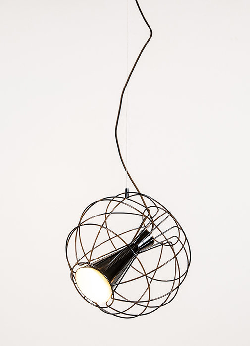 Latitude 1 - Light LED Pendant, Black
