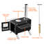 Rectangle Wood Burning Smokeless Fire Pit