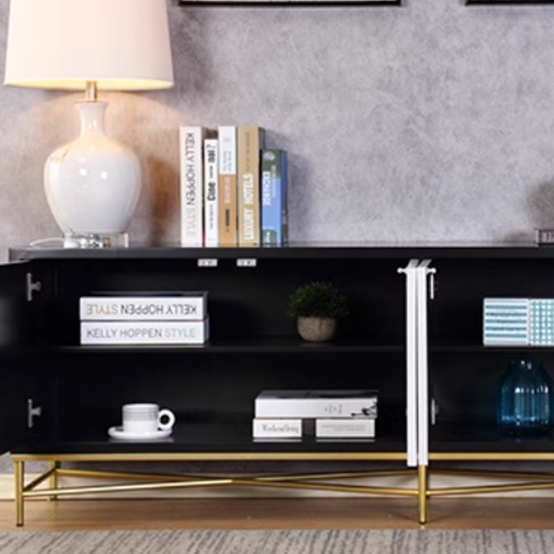 Meuble télé léger et luxueux, 70.86"