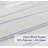 Boho Vertical Striped Linen Textured Semi-Sheer Grommet Curtain Pair-1745305903