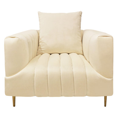 Gleaves Velvet Accent Chair