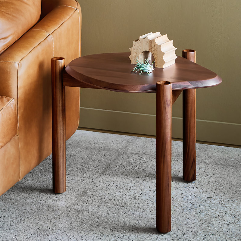 Monarch End Table, Natural Walnut