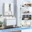 Armoire de salle de bain murale en bois manufacturé Bellani-237372027
