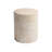 Ivy Bronx Svante Travertine Effect Stool Side Table Durable Weatherproof Indoor and Outdoor End Table