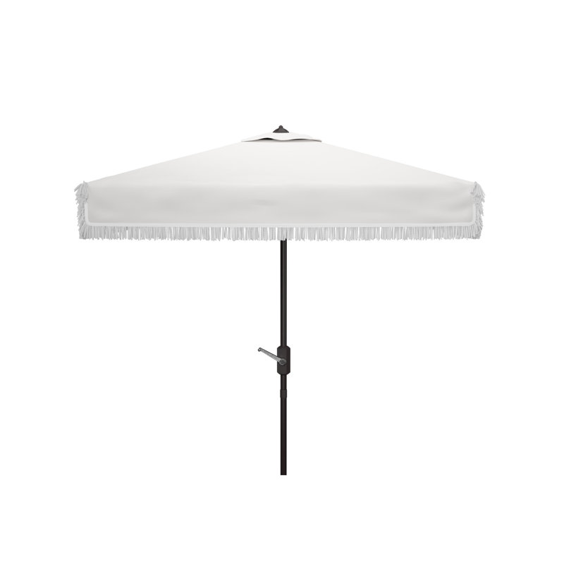 Parasol de marché carré 7,5 pi Keesee, Blanc
