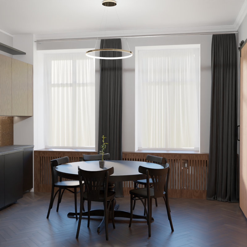 Beah 1 - Light Chandelier LED Chandelier, 110 cm H x 60 cm W x 60 cm D