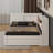 Full Size Wood Daybed With Storage Shelves And Trundle,Daybed With USB Ports And LED Light,Trundle Daybed For Teens-1004912199