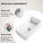 Los Flexi Apron Front Farmhouse Sink, Fireclay Sink for Kitchen, Strainer Included-111689417-111689421-111689422