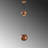 Stunning Copper Chandelier, 20 x 20 x 58.3 Inches | Durable Metal Body & Cap, 1 x E27 Socket (Max 40W, Bulb Not Included) | Elegant Lighting Fixture for Living Room, Dining Room & Entryway, IP20 Rated-845768305