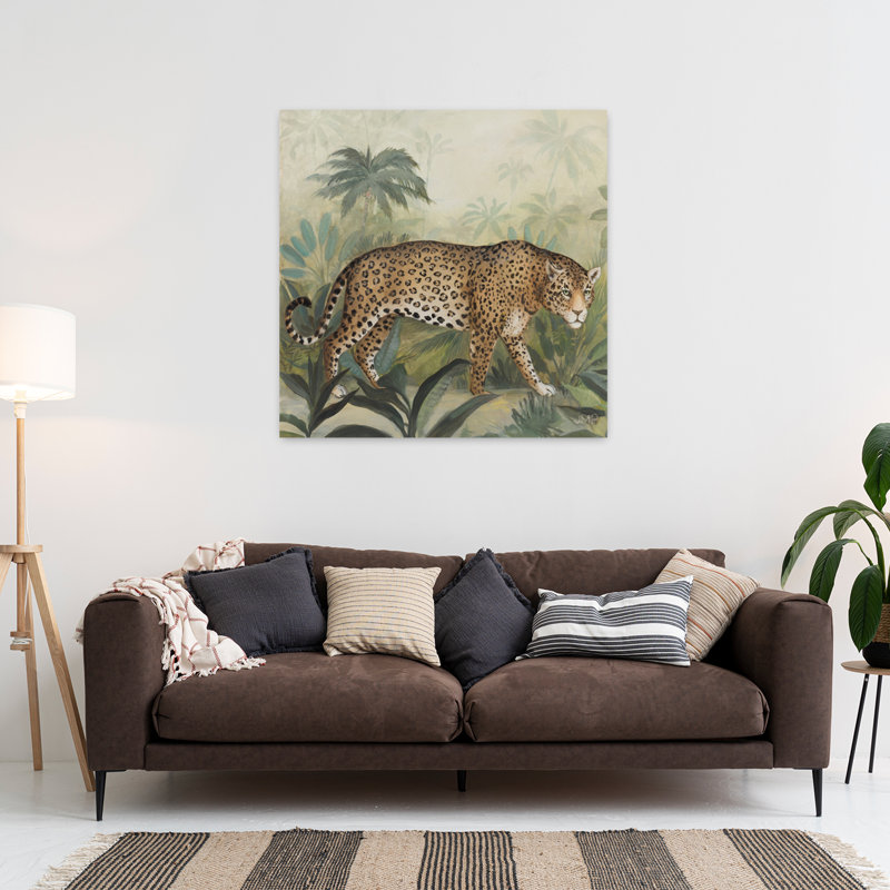 Prowl I Sq, art tropical, H 36 po x l 36 po
