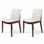 Chaise parsons rembourrée en lin Barriento-20575650