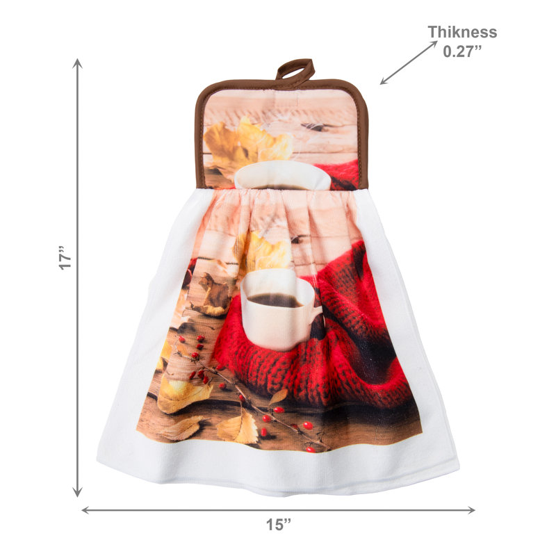 Ensemble de 6 serviettes douillettes Tie, L 15 po x l 0,27 po