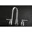 Kingston Brass Concord Two-Handle 3-Hole Deck Mount Widespread Bathroom Faucet with Brass Pop-Up Drain-131120960
