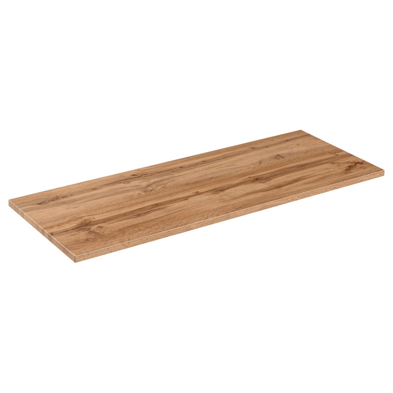 Steck 120.6cm Manufactured Wood Double Bathroom Vanity Top
