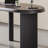 Modern Solid Wood Desk with Ergonomic Edge