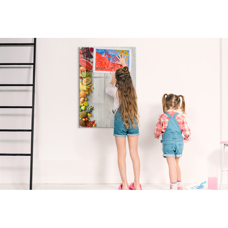 Magnetic Glass Photo Memo Board