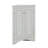 Triangle Bathroom Storage Cabinet With Adjustable Shelves, Modern Freestanding Floor Cabinet, Small Space Corner Organizer-114229552