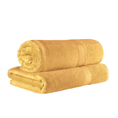 Renata 2 Piece 800 GSM Egyptian-Quality Cotton Bath Sheet Set