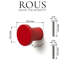 1" Diameter Circle Knob-1597642133