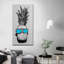 Impression sur toile avec ananas-1056391895