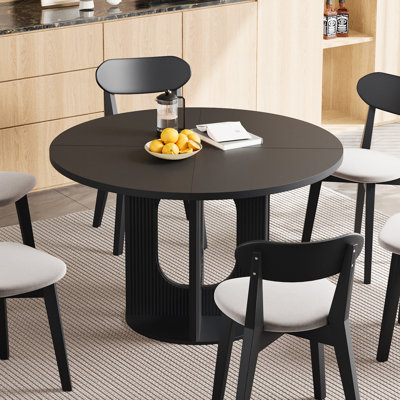 Zambrano 47.24" Round Pedestal Dining Table