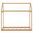 Twin Size Wooden House Bed
