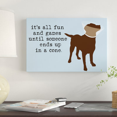 «Fun and Games», impression sur toile