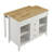 Farmstead Kitchen Island In Oak White