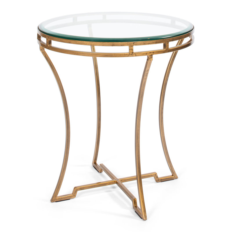 Glass End Table