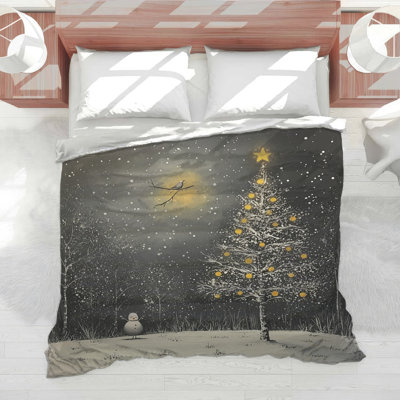 Christmas Bedding Holiday Comforter Scandinavian