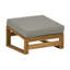 Abhishek Outdoor Lounge Chair with Ottoman