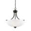 Luminaire suspendu à trois lumières Geary de Génération Lighting -1486611457-1486611583-1486611578