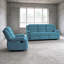 2-Piece Manual Reclining Living Room Set with Sofa and Recliner Chair-3755891-3755902