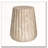 Outdoor Concrete Patio Side Tablbe-610689054
